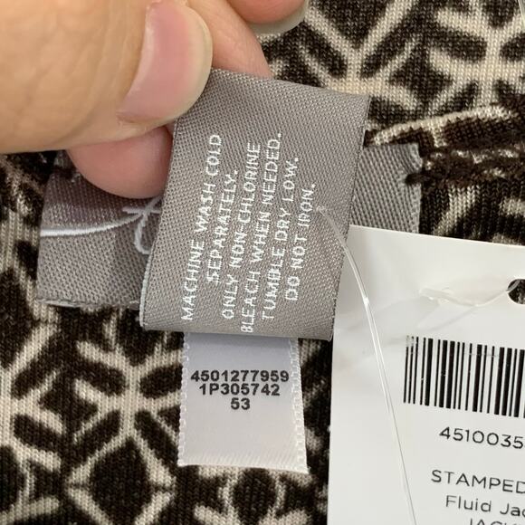 NWT Travelers Chicos Jacket Tank Set Womens sz Large 12 Travel Wrinkle Resistant - Picture 10 of 11